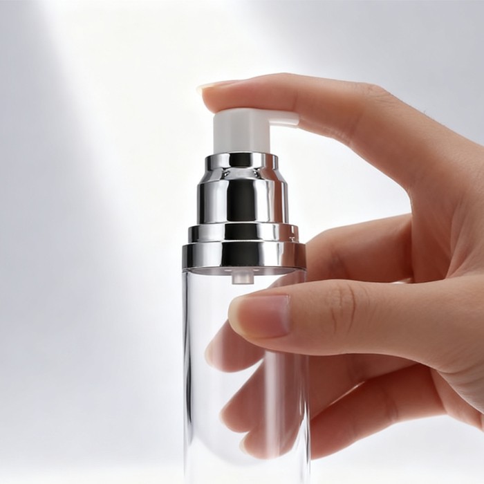 airless vacuum pump bottle
