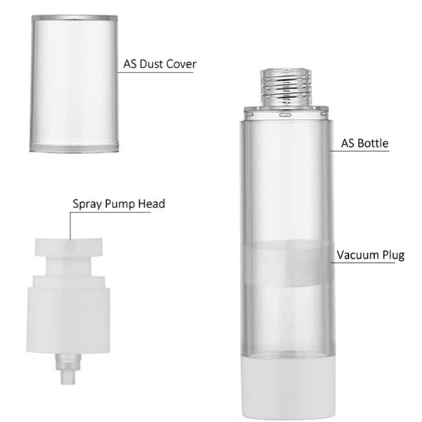50ml airless pump bottles