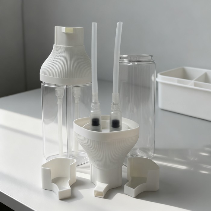 hair dye shampoo bottle